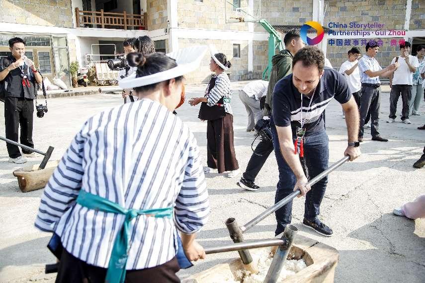 中国故事共创会丨探访50余座贵州村寨 德国小伙：中国传统文化保护得很好(图5)