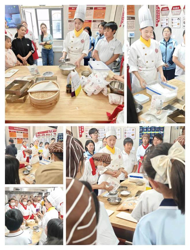 匠心传承 唐山海运职业学院开展职教周桂花糕制作活动(图1)