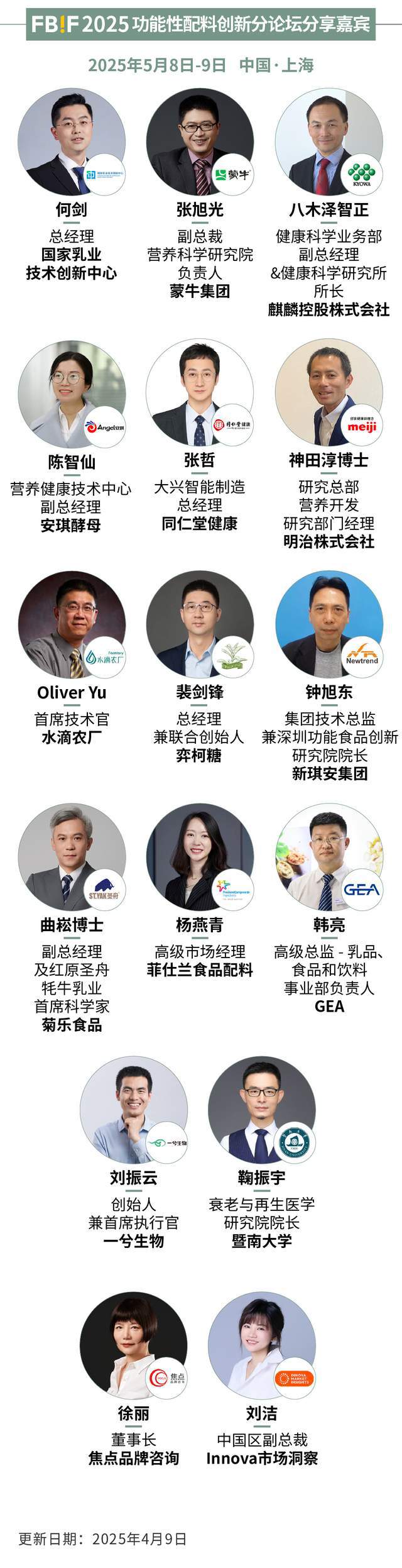 明治、麒麟控股等企业确认分享！ FBIF2025功能性配料创新论坛(图1)